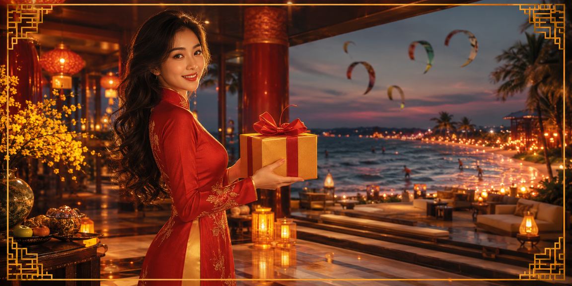 Không khí giải trí casino sôi động tại chợ đêm Mũi Né